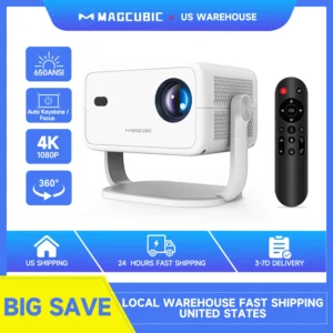 4K Projector Native 1080P Home Cinema