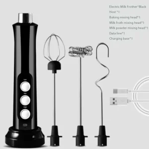 3 In 1 Wireless Electric Mini Frother