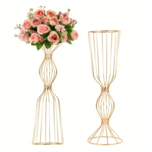 Gold Vases for displays or centerpieces